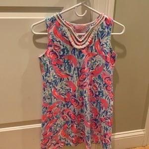 Lilly Pulitzer lobster print dress